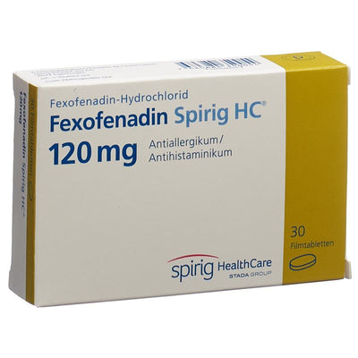 FEXOFENADIN Spirig HC Filmtabl 120 mg 30 Stk