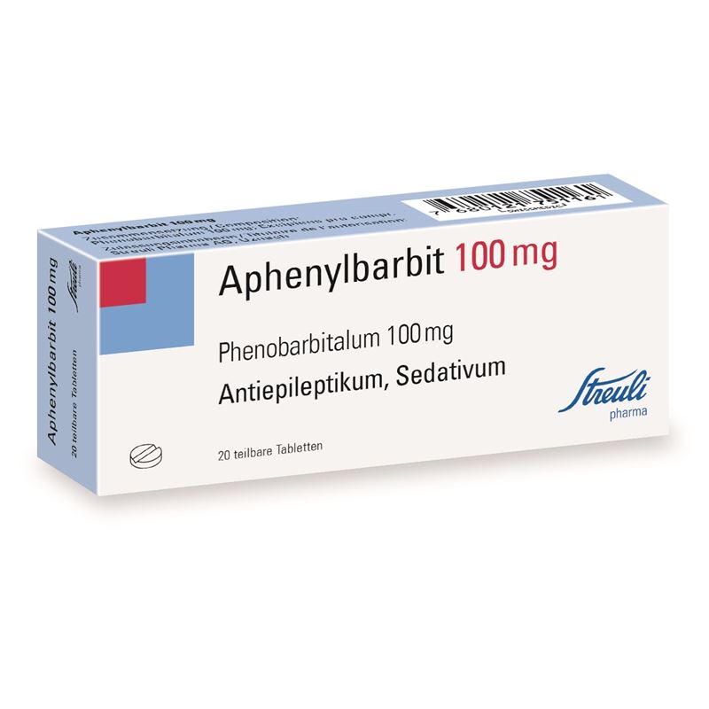 APHENYLBARBIT Streuli Tabl 100 mg 20 Stk