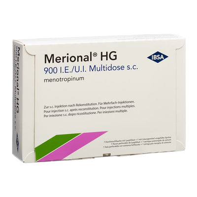 MERIONAL HG  Multidose Trockensub 900 IE c Solv