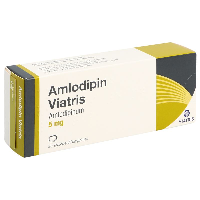 AMLODIPIN Viatris Tabl 5 mg 30 Stk