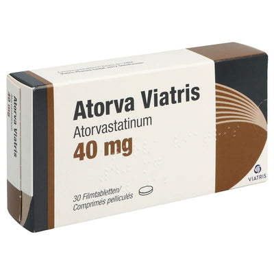 ATORVA Viatris Filmtabl 40 mg 30 Stk