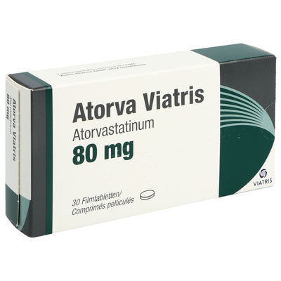 ATORVA Viatris Filmtabl 80 mg 30 Stk