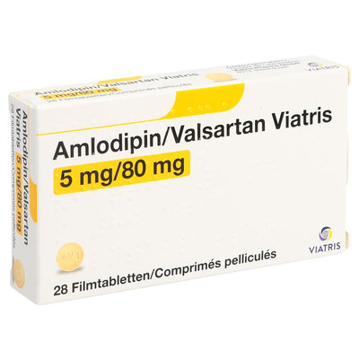 AMLODIPIN VALSARTAN Viatris Filmtabl 5/80 28 Stk