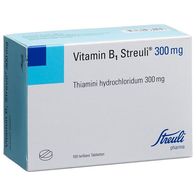 VITAMIN B1 Streuli Tabl 300 mg 100 Stk