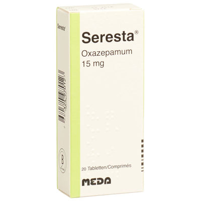 SERESTA Tabl 15 mg 20 Stk