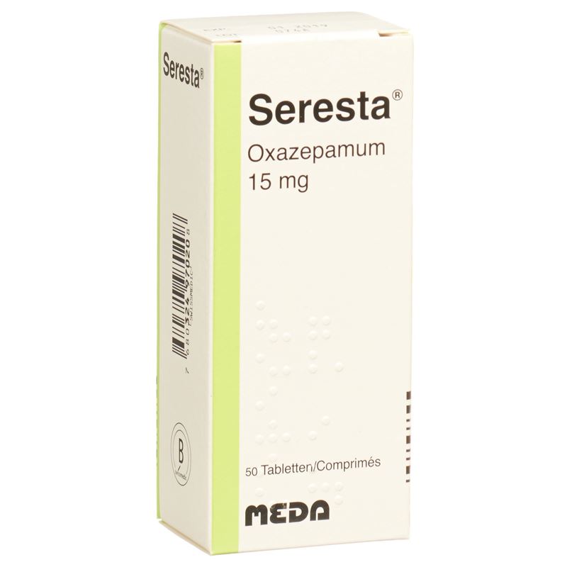 SERESTA Tabl 15 mg 50 Stk