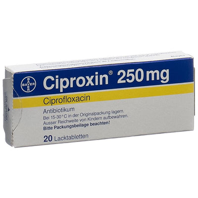 CIPROXIN Filmtabl 250 mg 20 Stk