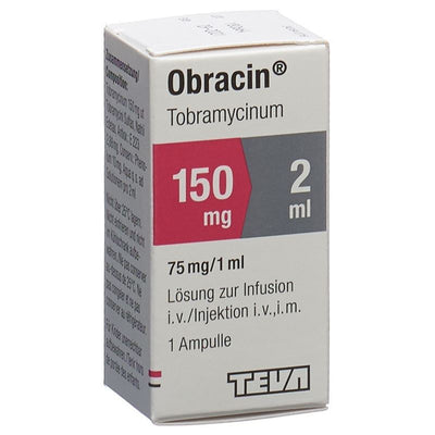 OBRACIN Inj Lös 150 mg/2ml Durchstf 2 ml