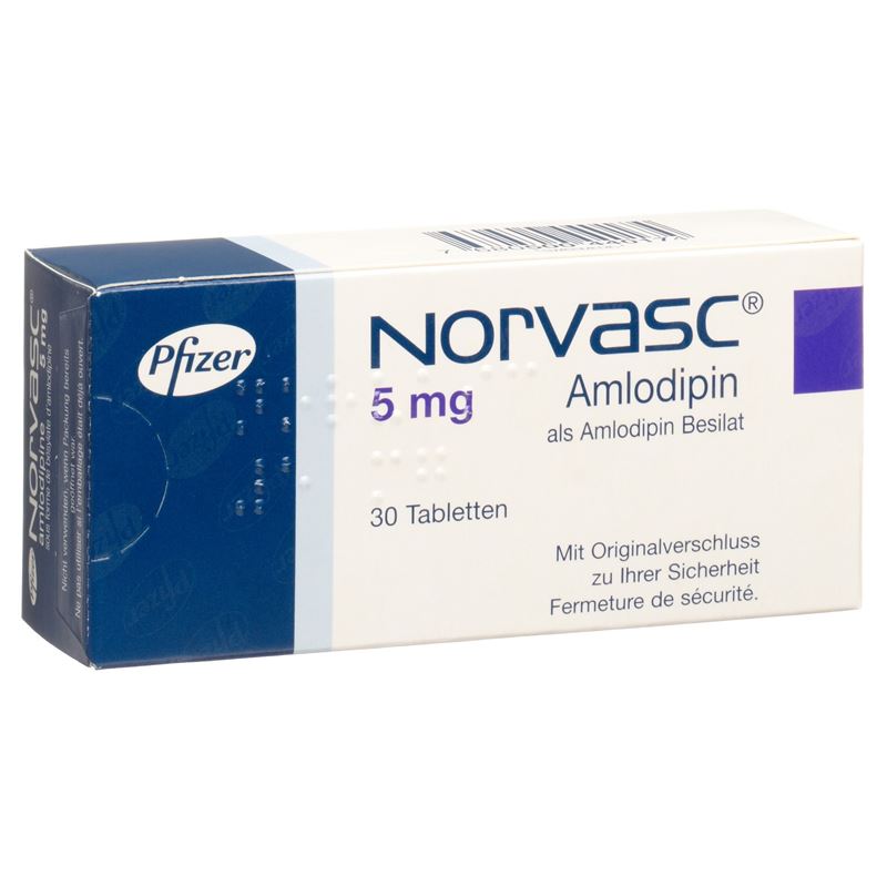 NORVASC Tabl 5 mg 30 Stk