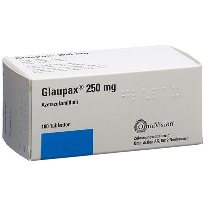 GLAUPAX Tabl 250 mg 100 Stk