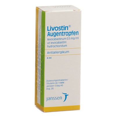 LIVOSTIN Gtt Opht 0.5 mg/ml Fl 4 ml