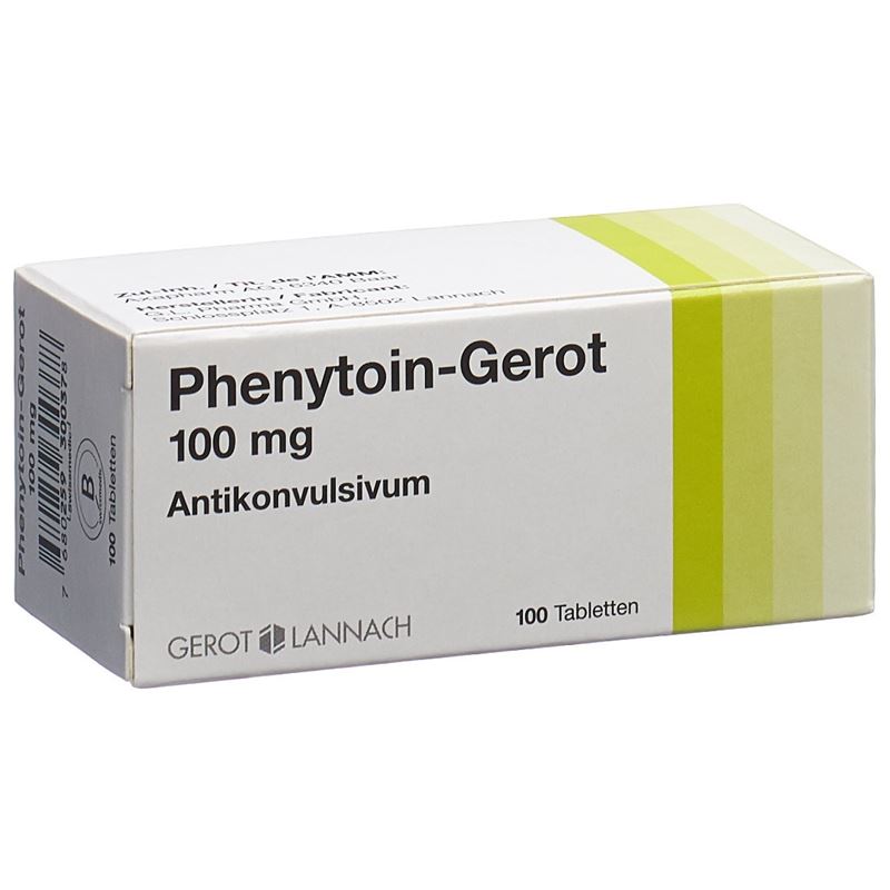 PHENYTOIN GEROT Tabl 100 mg 100 Stk