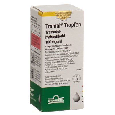 TRAMAL Tropfen 100 mg/ml m Dosierpumpe Fl 30 ml