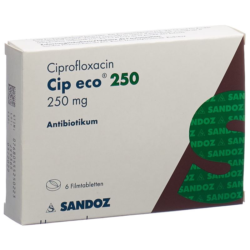 CIP ECO Filmtabl 250 mg 6 Stk