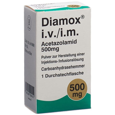 DIAMOX Trockensub 500 mg parenteral Durchstf