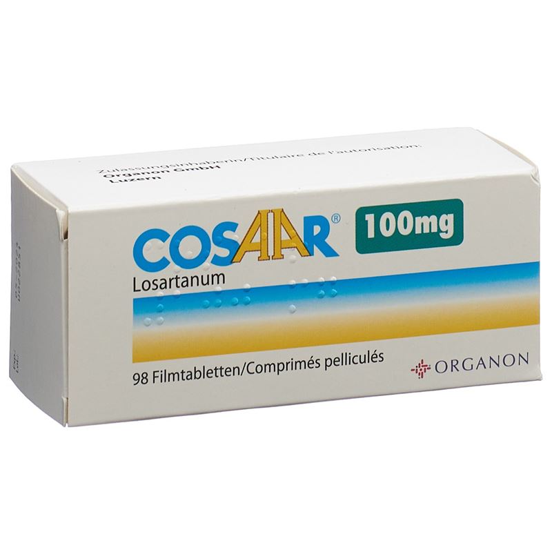 COSAAR Filmtabl 100 mg 98 Stk