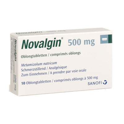 NOVALGIN Filmtabl 500 mg 10 Stk