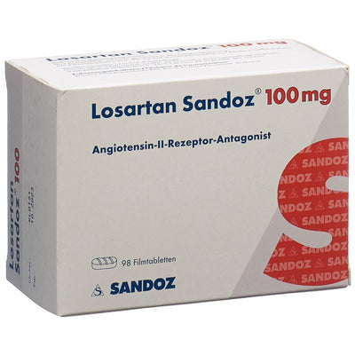 LOSARTAN Sandoz Filmtabl 100 mg 98 Stk