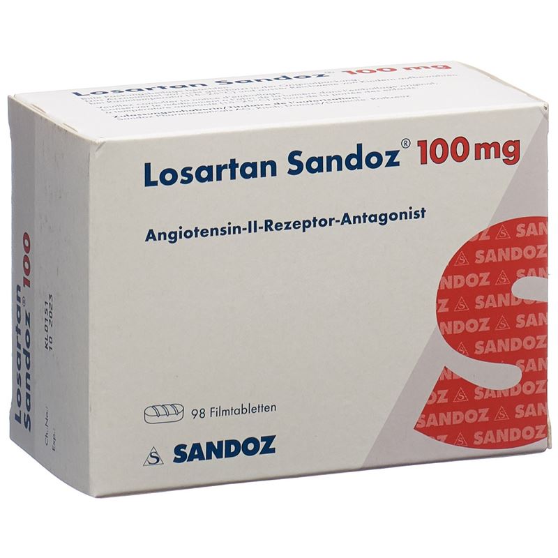 LOSARTAN Sandoz Filmtabl 100 mg 98 Stk