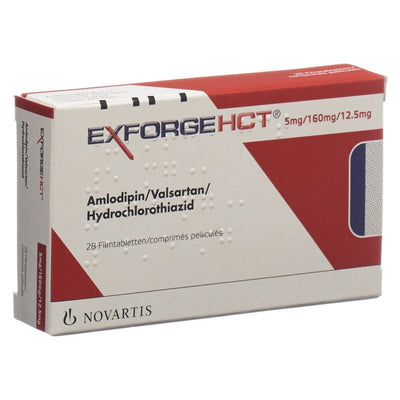 EXFORGE HCT Filmtabl 5mg/160mg/12.5mg 28 Stk