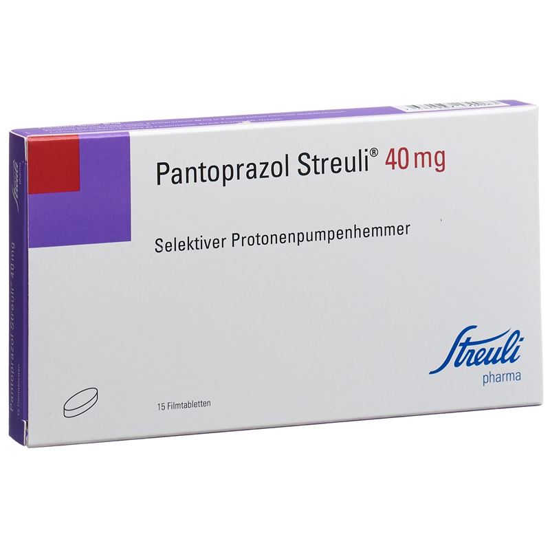 PANTOPRAZOL Streuli Filmtabl 40 mg 15 Stk