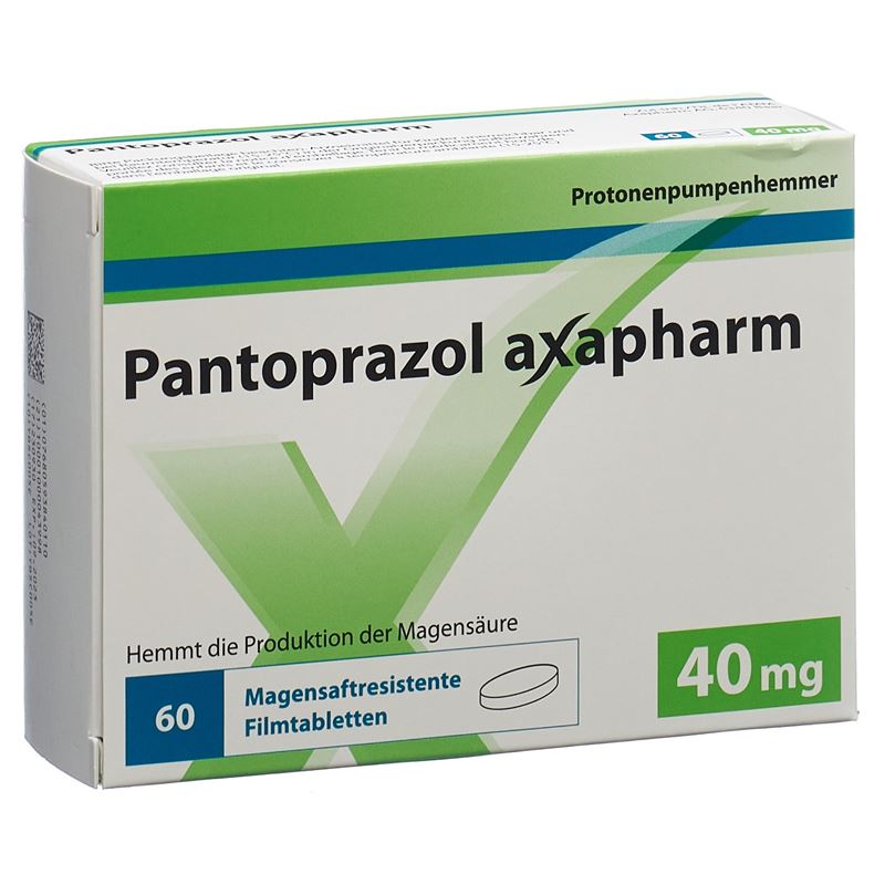 PANTOPRAZOL axapharm Tabl 40 mg 60 Stk