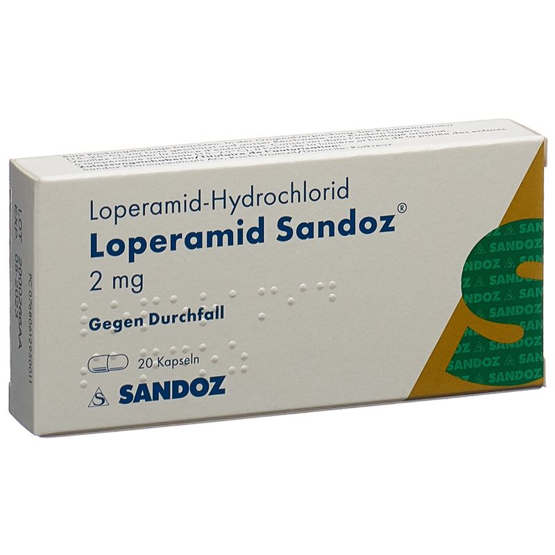 LOPERAMID Sandoz Kaps 2 mg 20 Stk