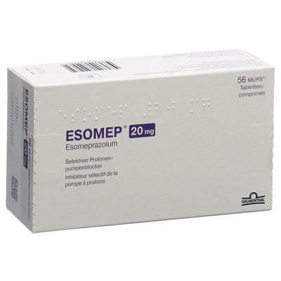 ESOMEP MUPS Tabl 20 mg 56 Stk