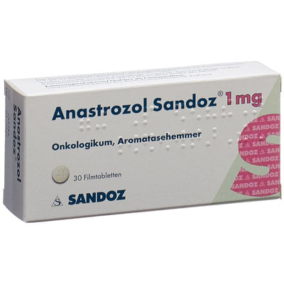 ANASTROZOL Sandoz Filmtabl 1 mg 30 Stk