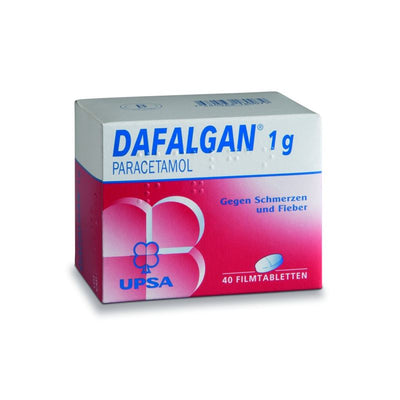 DAFALGAN Filmtabl 1 g 40 Stk