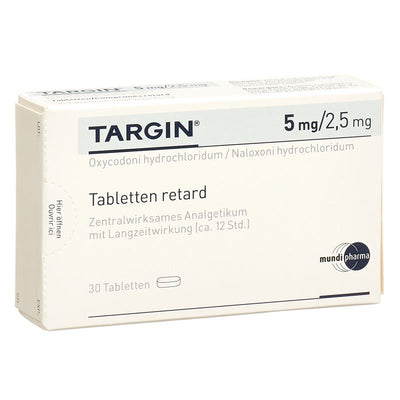 TARGIN Ret Tabl 5 mg/2.5 mg 30 Stk