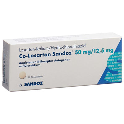 CO-LOSARTAN Sandoz Filmtabl 50/12.5mg 28 Stk