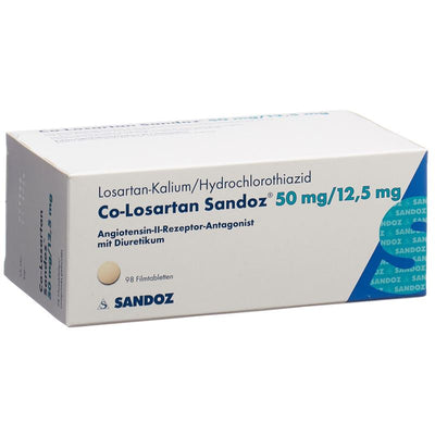 CO-LOSARTAN Sandoz Filmtabl 50/12.5mg 98 Stk