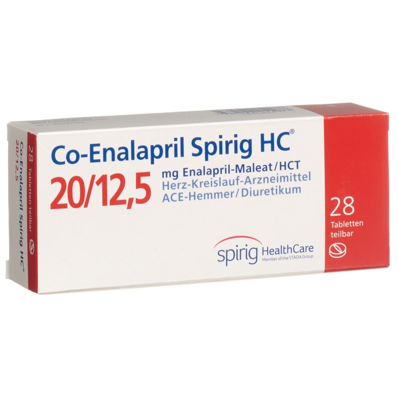 CO-ENALAPRIL Spirig HC Tabl 20/12.5 mg 28 Stk