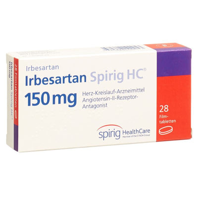 IRBESARTAN Spirig HC Filmtabl 150 mg 28 Stk