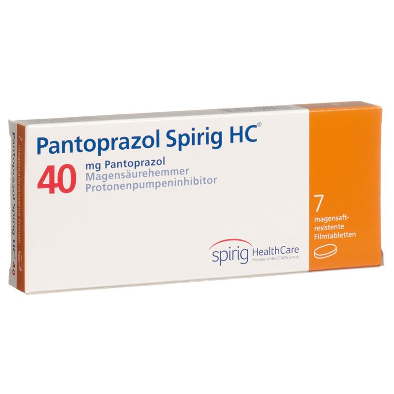 PANTOPRAZOL Spirig HC Tabl 40 mg 7 Stk