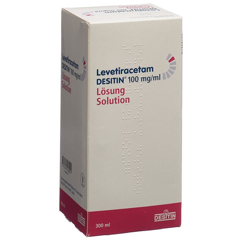 LEVETIRACETAM DESITIN Lös 100 mg/ml Fl 300 ml