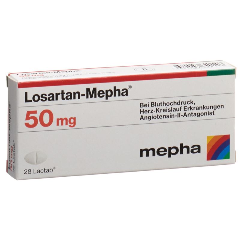 LOSARTAN Mepha Lactab 50 mg 28 Stk