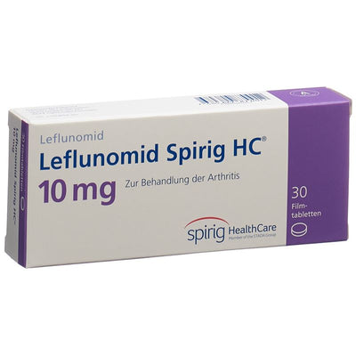 LEFLUNOMID Spirig HC Filmtabl 10 mg 30 Stk