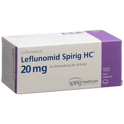 LEFLUNOMID Spirig HC Filmtabl 20 mg 100 Stk