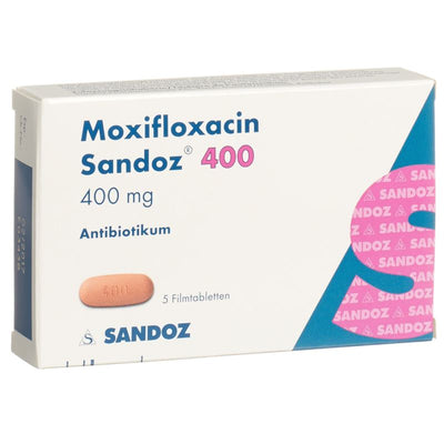 MOXIFLOXACIN Sandoz 400 mg 5 Stk