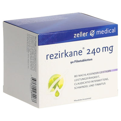 REZIRKANE Filmtabl 240 mg 90 Stk