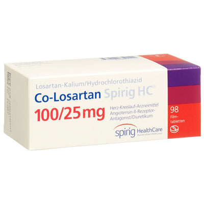 CO-LOSARTAN Spirig HC Filmtabl 100/25mg # 98 Stk