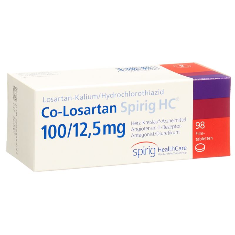 CO-LOSARTAN Spirig HC Filmtabl 100/12.5mg 