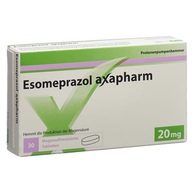 ESOMEPRAZOL Axapharm Filmtabl 20 mg 30 Stk