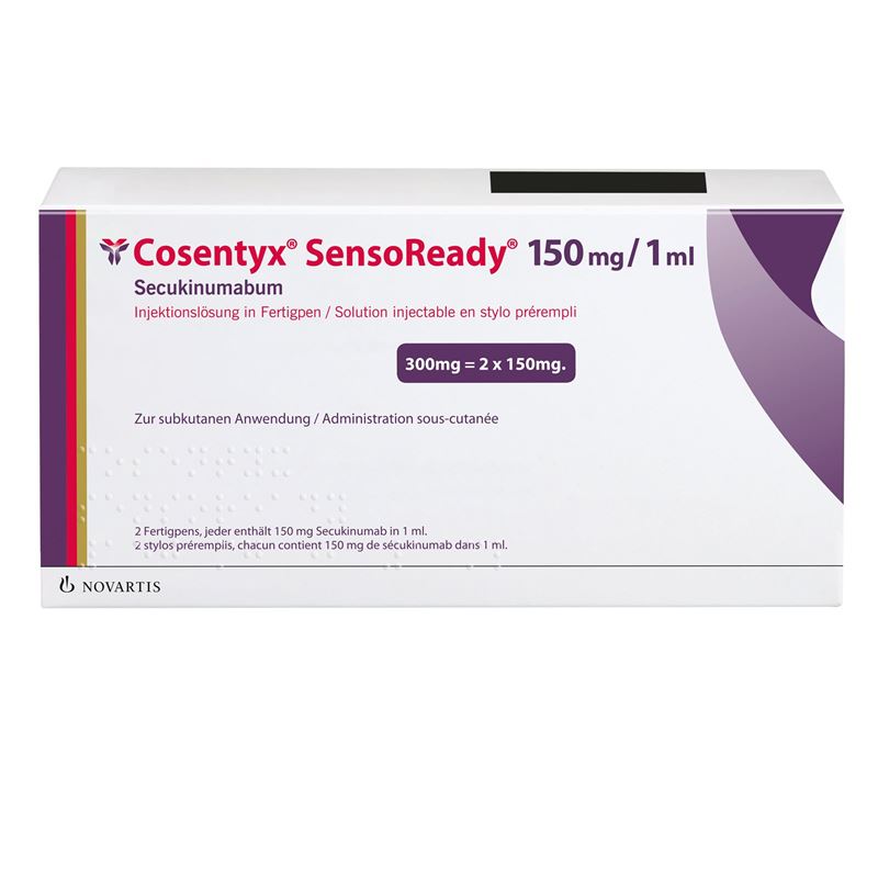 COSENTYX SensoReady 150 mg/1ml Fertpen 2 Stk