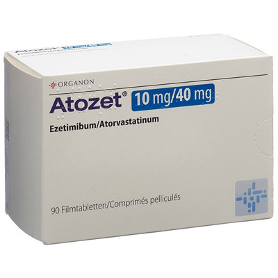 ATOZET Filmtabl 10/40 mg 90 Stk