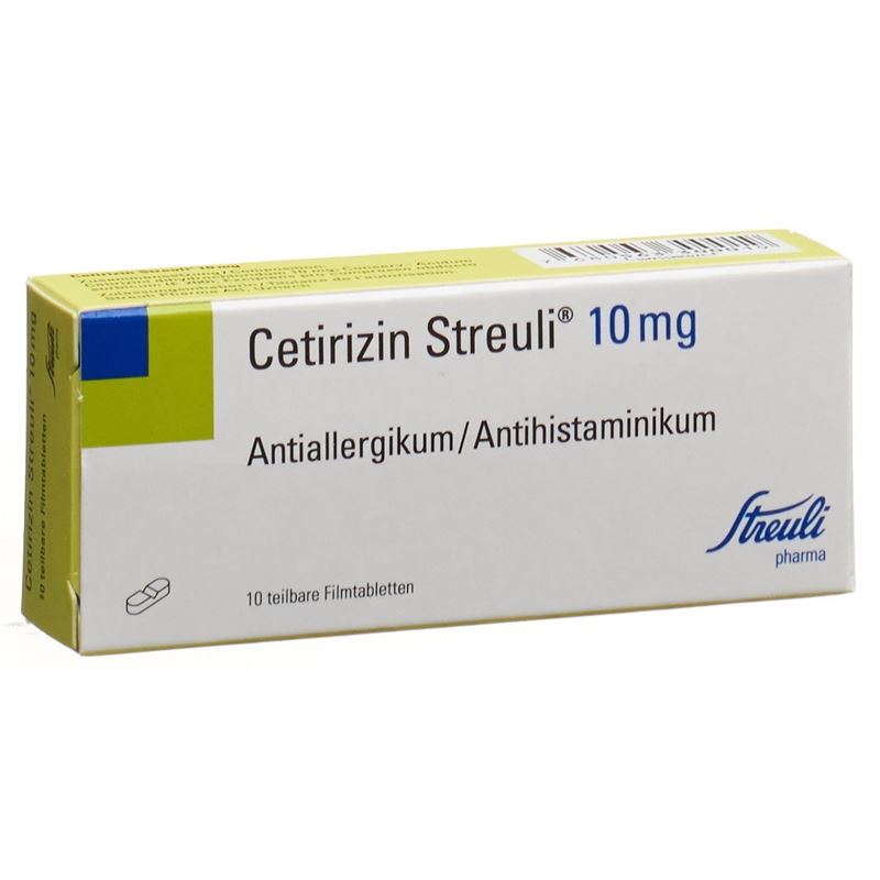 CETIRIZIN Streuli Filmtabl 10 mg 10 Stk