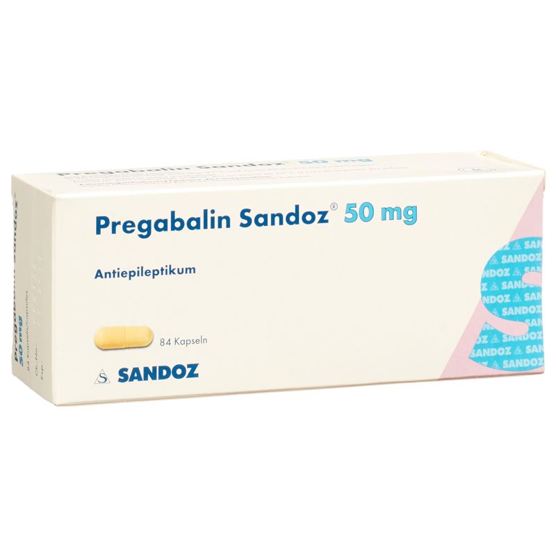 PREGABALIN Sandoz Kaps 50 mg 84 Stk