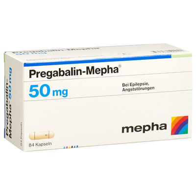 PREGABALIN Mepha Kaps 50 mg 84 Stk